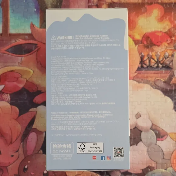 Exciting Macaron Labubu Vynil Plush Pendant Blind Box - Picture 2 of 5